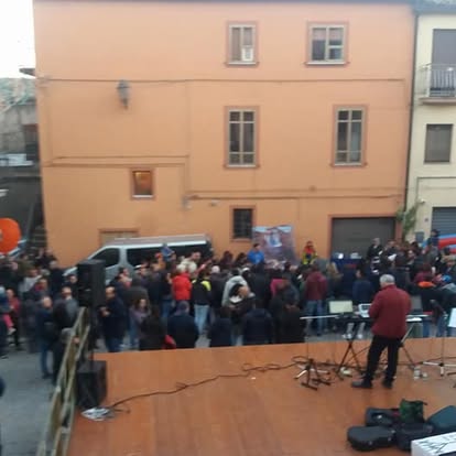 Concerto tra le vie di Savelli durante la Sagra della Castagna