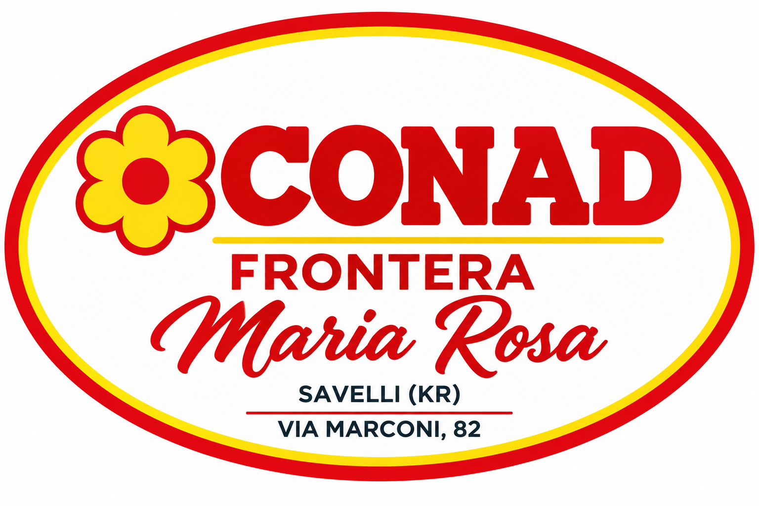 Logo Conad Frontera Maria Rosa