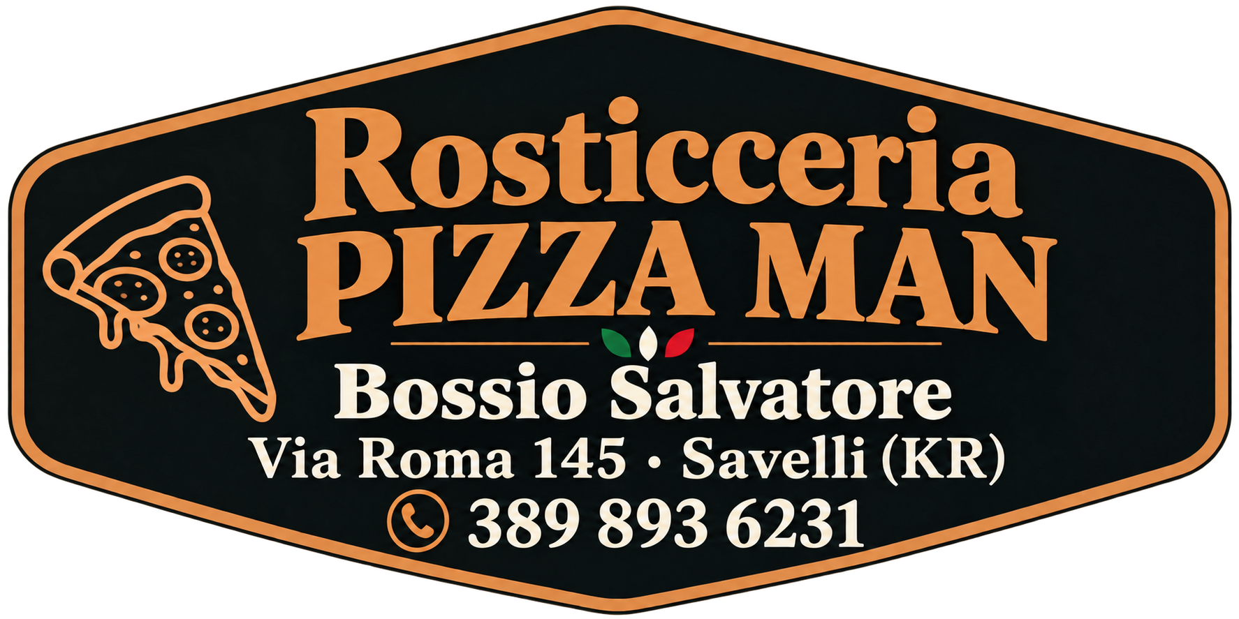 Logo Pizza Man